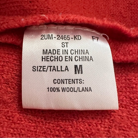 HARVE BERNARD | Lightweight Orange Wool Jacket / Blazer (M) - Picture 5 of 8